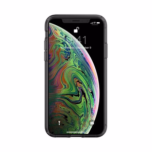 Just Mobile Tenc Air dėklas, skirtas iPhone XS / X, krištolo juodumo