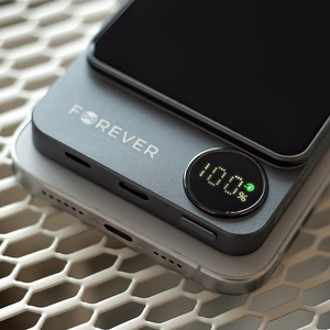 "Forever" belaidis maitinimo šaltinis MATB-200 20W PD 5000 mAh magnetinis juodas