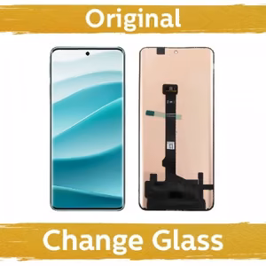 LCD ekranas suderinamas su Xiaomi Redmi Note 14 Pro 4G / Poco M7 5G juodas (atnaujintas: Kinija)