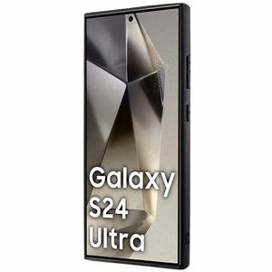 DKNY odinis Mono Stripe ir Metal Logo dėklas telefonui Samsung Galaxy S24 Ultra - juodas