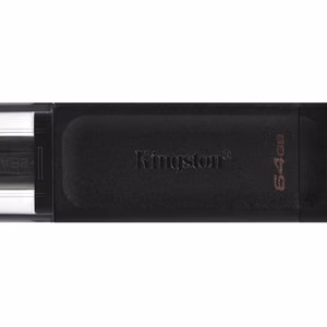 Kingston pendrive 64GB USB-C DT70 black