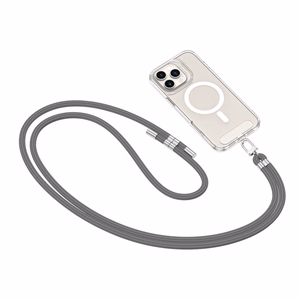 TECH-PROTECT C7S virvinis crossbody dirželis pilkas/sidabrinis
