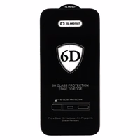 Tel Protect Full Glue 6D apsauginis stiklas XIAOMI REDMI NOTE 13 5G/NOTE 13 PRO 4G juodas