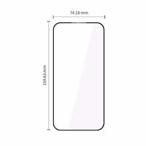 Tech-Protect Glass Fit+ 2 grūdintų stiklų rinkinys, skirtas OnePlus Nord 6 – juodas