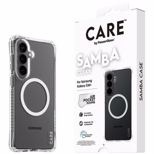 CARE by PanzerGlass Samba skaidrus Qi dėklas Samsung Galaxy S26+ - skaidrus