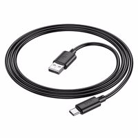 Kabelis USB-A į USB-C Hoco 3A 1 m X88 juodas