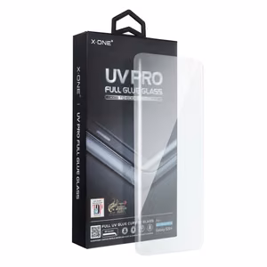UV PRO grūdintas stiklas X-ONE – skirtas Samsung Galaxy S9 (su dėklu suderinamas)