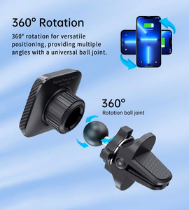 Automobilinis telefono laikiklis Choetech H042 juodas