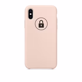 Dėklas "Silicone Case" skirtas iPhone X (XS) / Pink Sand / su įpakavimu