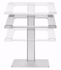Gembird NBS-D1-02 nešiojamo kompiuterio stovas sidabrinis 39.6 cm (15.6")