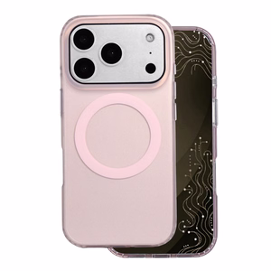Tecto Shield Mistiq Mag dėklas, skirtas iPhone 17 Pro 6,3" / 18 Pro 6,3", rožinis