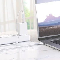 Kabelis USB-C į USB-C Hoco 3A 60W 1 m X70 baltas