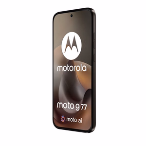 Motorola moto g77 17,3 cm (6.8") Hibridinis lizdas dviem SIM kortelėms Android 16.0 5G C tipo USB 8 GB 256 GB 5200 mAh Juoda