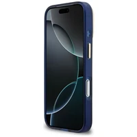Guess IML 4G Script Metal case for iPhone 17 Pro Max - blue