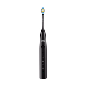 TEESA SONIC 2 garsinis dantų šepetėlis, juodas, 5 režimai, kelioninis dėklas, USB-C