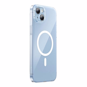 Baseus Crystal Series Magnetinis dėklas iPhone 14 Plus + grūdintas stiklas
