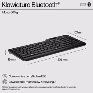 HP 460 daugiafunkcė Bluetooth klaviatūra