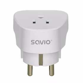 SAVIO AP-01 Kelioninis adapteris, JAV lizdas – ES kištukas