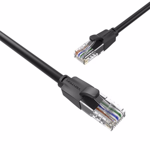 Tinklinis laidas UTP CAT6 Vention IBEBN RJ45 Ethernet 1000Mbps 15m (juodas)