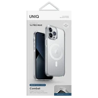Uniq Combat Magclick Charging dėklas iPhone 14 Pro Max - skaidrus