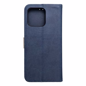 Tamsiai mėlynas ir kreminis Split Book atverčiamas dėklas, skirtas Motorola G57 POWER