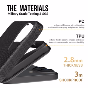 Dėklas Perfectionists Triangle Mag Case Apple iPhone 16 juodas