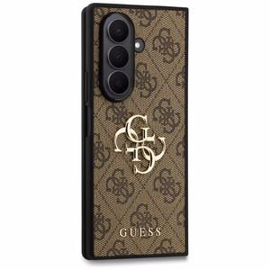 Dėklas telefonui GUESS SAMSUNG Z Fold7 GUHCZFD74GMGBR (4G PU su dideliu logotipu) rudas