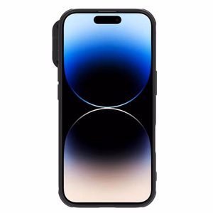 Nillkin CamShield Pro iPhone 16 Pro dėklas (juodas)