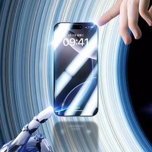 Benks grūdintas stiklas Joy Touch matinės tekstūros stiklas (M070) Iphone 17 Pro Max telefonui juodas