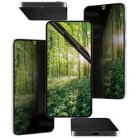 PanzerGlass Eco Matrix Apsauginis stiklas su Ultra-Wide Fit privatumo funkcija skirtas Samsung Galaxy S25