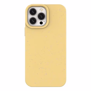 Чехол Eco для iPhone 14 Plus силиконовый разлагаемый жёлтый