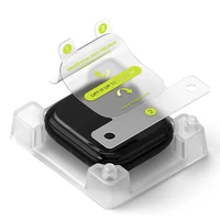 Ringke Dual Easy Pro 2 dalių apsauginė plėvelė Apple Watch 10 46mm laikrodžiui - skaidri