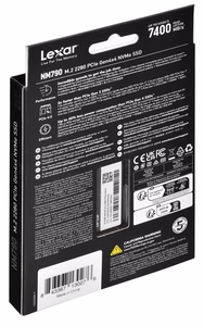 Lexar NM790 M.2 512 GB PCI Express 4.0 SLC NVMe