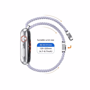 TECH-PROTECT NYLONMAG APPLE WATCH 4 / 5 / 6 / 7 / 8 / 9 / SE (38 / 40 / 41 MM) PERIWINKLE
