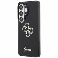 Guess dėklas IML Big Metal 4G Script for Samsung Galaxy S26 Ultra juodas