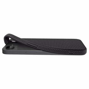 Spigen Liquid Air Mag MagSafe iPhone 16e dėklas - Matinis juodas