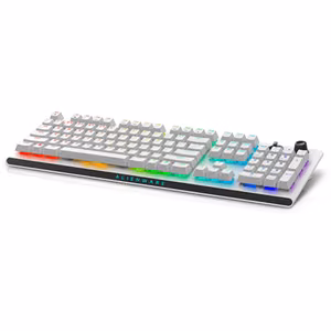 Dell Alienware Tri-Mode AW920K Wireless Gaming Keyboard Wireless Bluetooth RGB LED light Wireless connection US CHERRY MX Red Lunar Light