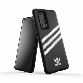 Adidas OR formuotas dėklas PU Huawei P40 - juoda ir balta