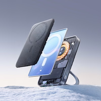 Išorinė baterija Power Bank Joyroom JR-PBM12 22.5W Magnetic Wireless 10000mAh juoda