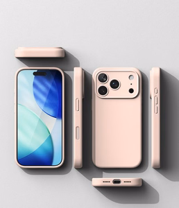 Ringke MagSafe silikoninis dėklas, skirtas iPhone 18 Pro – rožinis