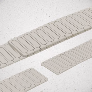 Mobilize silikoninis laikrodžio dirželis - magnetinis - Apple 38/40/41mm - Starlight