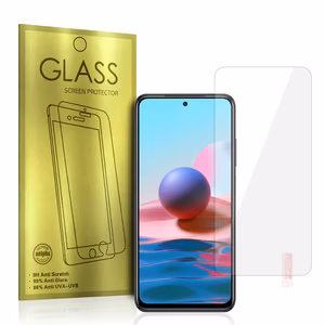 Glass Gold grūdinto stiklo ekrano apsauga Xiaomi Redmi Note 10/Note 10S/Poco M5S