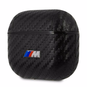 BMW PU Carbon M Collection dėklas AirPods 3 - juodas