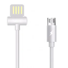 REMAX kabelis Waist Drum RC-082m - USB į Micro USB - baltas