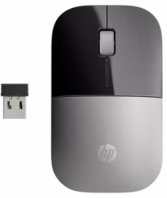 HP Z3700 sidabrinis Wireless Mouse