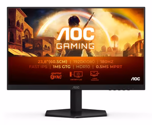 AOC G4 24G42E kompiuterio monitorius 61 cm (24") 1920 x 1080 pikselių Full HD LCD juodas