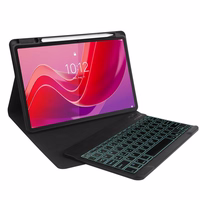 Tech-Protect SC Pen + Keyboard dėklas su klaviatūra Lenovo Tab M11 11" TB-330 - juodas