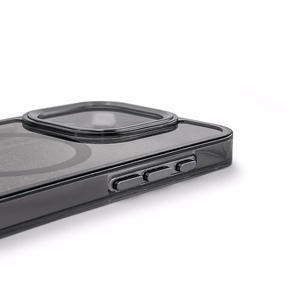 "Samsung Galaxy S26" blizgantis dėklas, suderinamas su "MagSafe" - juodas