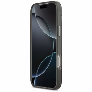 Karl Lagerfeld IML KL Monograma Magnetinis dėklas iPhone 17 Pro Max - juodas