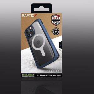 Raptic X-Doria Apsauginis dėklas iPhone 14 Pro Max su Magnetine šarvuota danga mėlyna